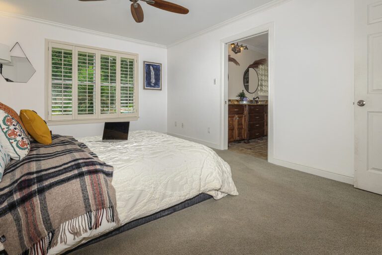 real estate photography master bedroom