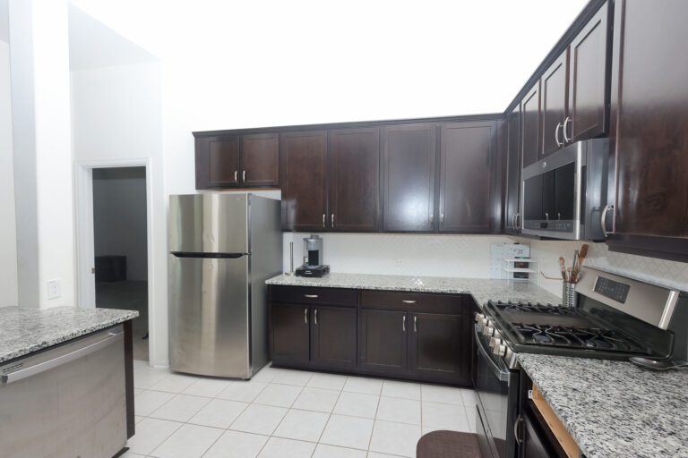 real estate photography of kitchen